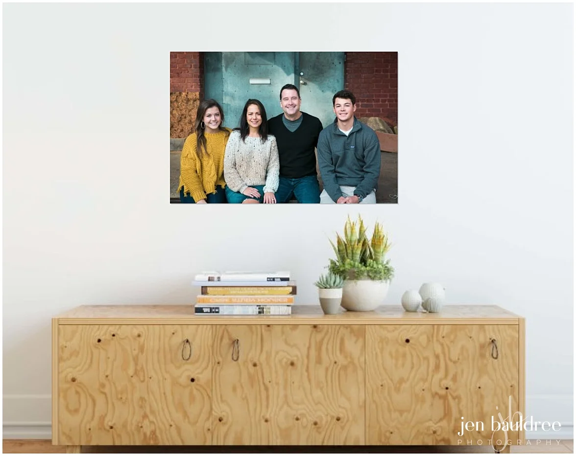 family portrait on wall in foyer.jpg