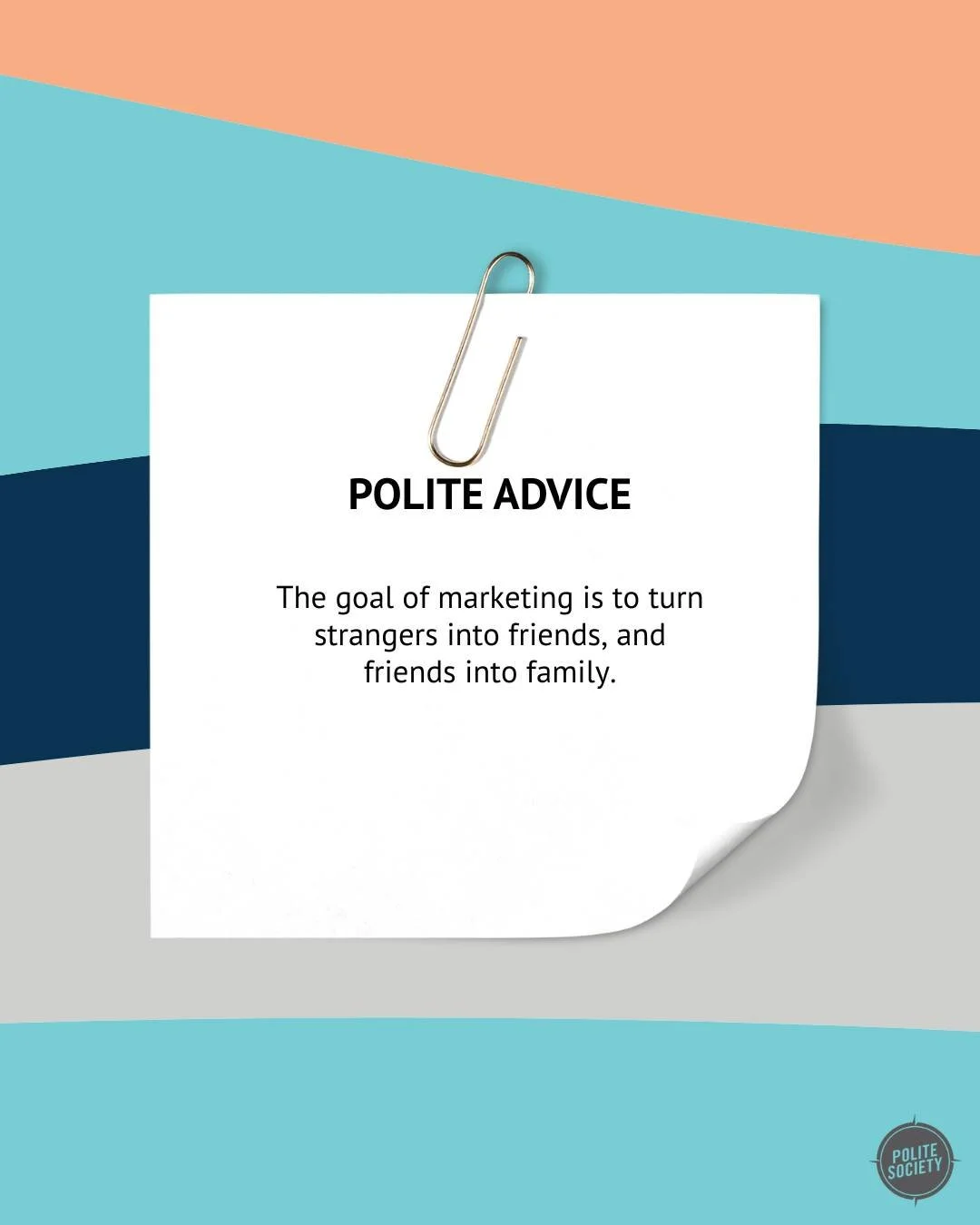 The old marketing model was a megaphone. The new model is a dinner table.

The sauce is in inviting people in, listening to their stories, and making them feel like they belong. When you stop chasing transactions and start building relationships, you