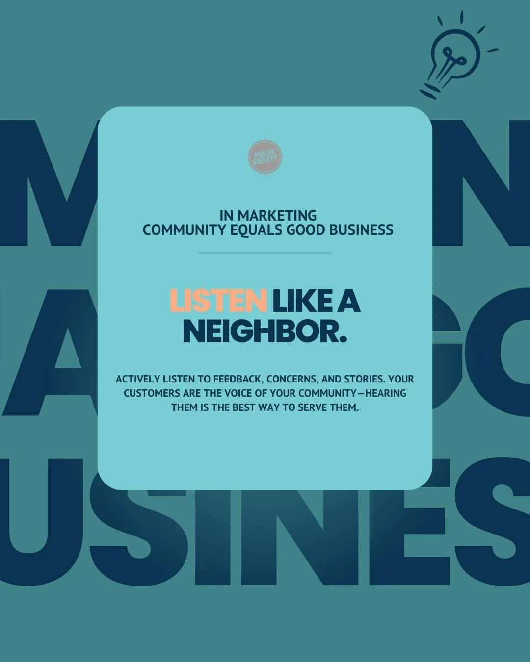 It's simple: When our community thrives, we all thrive. That's why we believe Community = Good Business. &asymp; Swipe for 5 ways we bring this to life! &rarr;

***
Customer Experience CX Service Excellence Client Care Local Business Community Engage