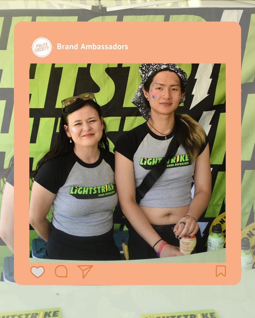 It takes a unique personality to excel as a Brand Ambassador. This role requires quick thinking, flexibility, and a deep knowledge of the brands we represent. It demands more than just a friendly face.

We are incredibly proud of our selective roster