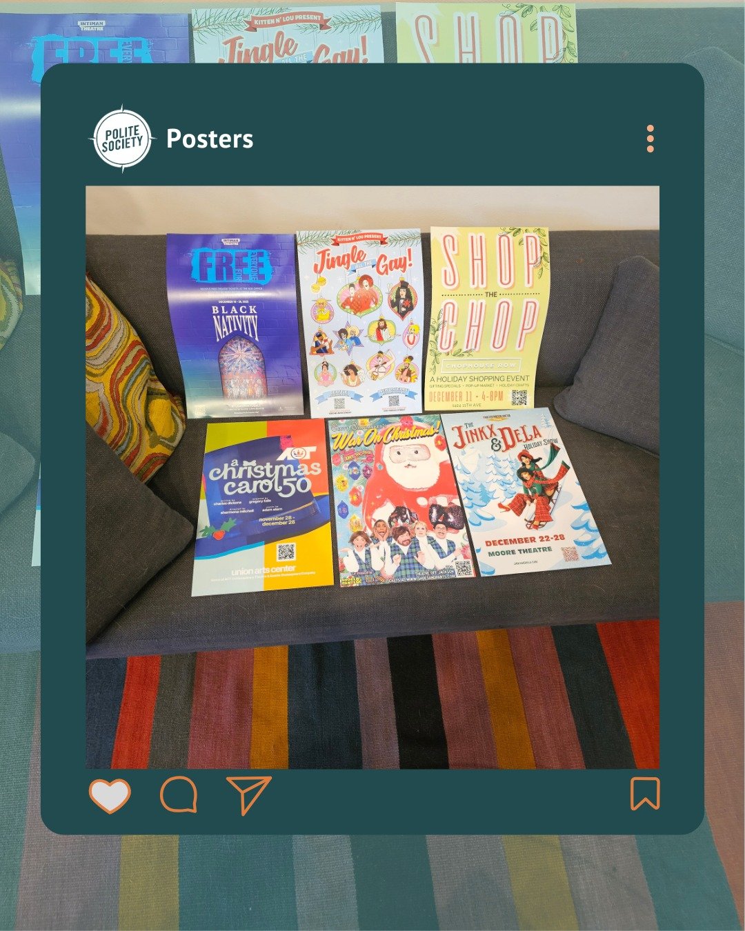 The city is absolutely buzzing this holiday season!

We&rsquo;ve been busy hitting the streets to spread the word. Here are just a few of the event posters our team has printed and put up this month.

Have you spotted any of these in your neighborhoo