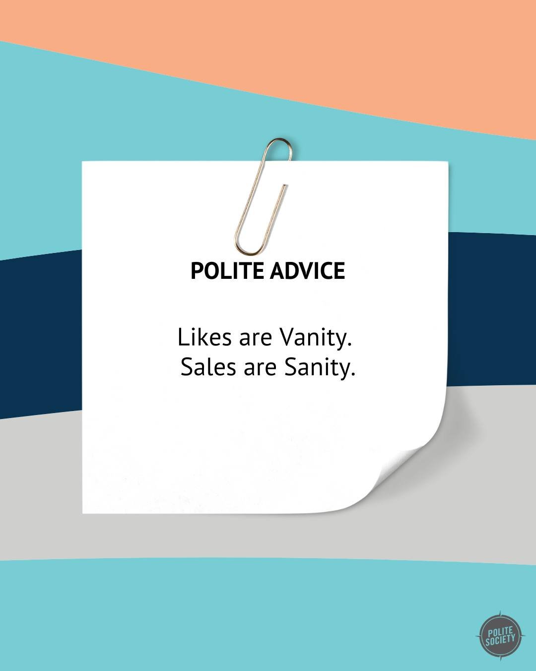 It&rsquo;s easy to get addicted to the dopamine hit of a "like." ❤ But last time we checked, you can&rsquo;t pay your business overhead with double-taps.

High engagement numbers look great on a report, but if they aren't translating into l