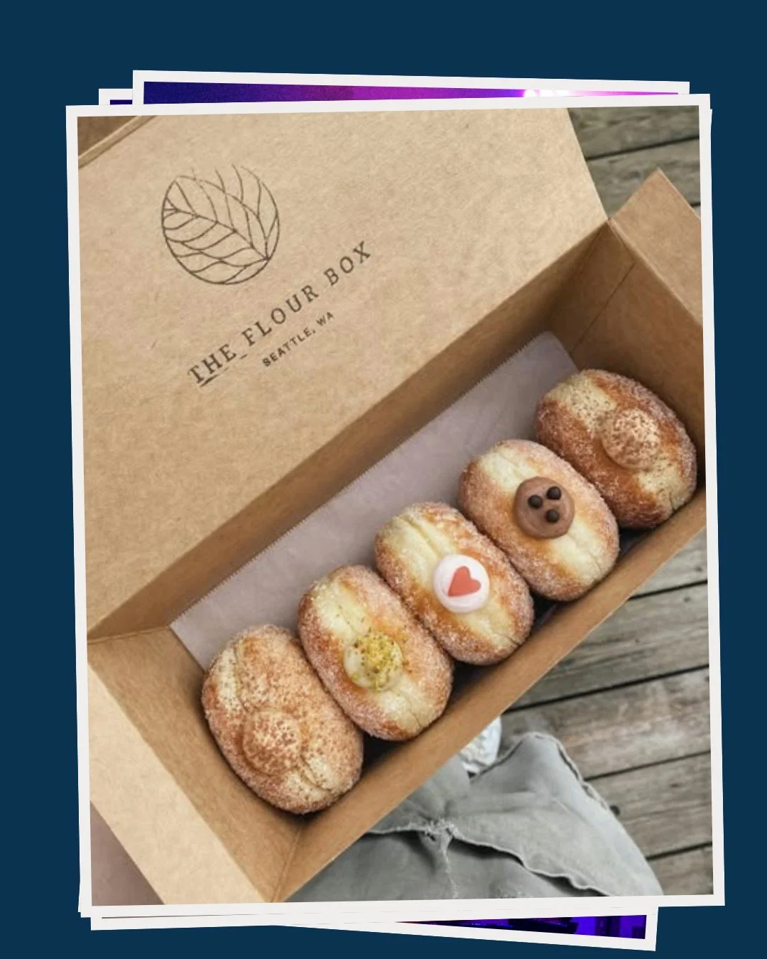 Our Business of the Week is @theflourboxseattle. Pamela Vuong&rsquo;s shop is a Seattle staple for a reason. There is almost always a line wrapped around the block because the donuts actually live up to the hype.

These aren't mass-produced. It takes