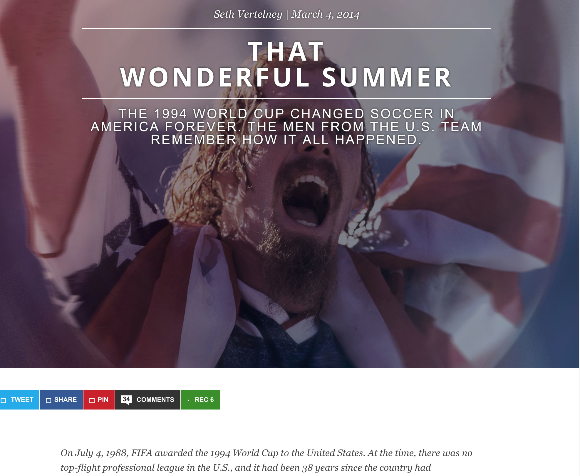 SB Nation: That Wonderful Summer
