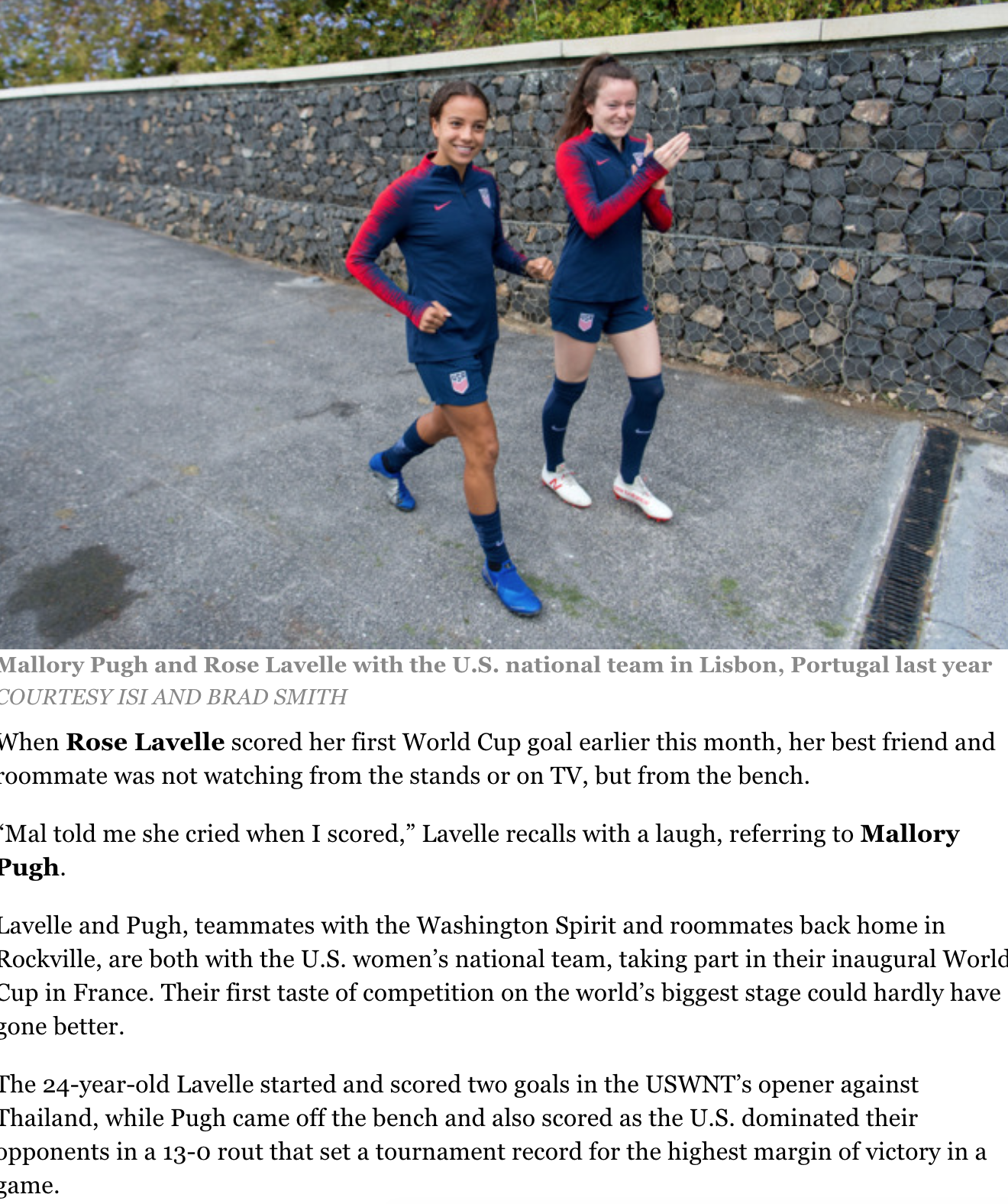 Washington City Paper: When Your Best Friend Is Also Your World Cup Teammate