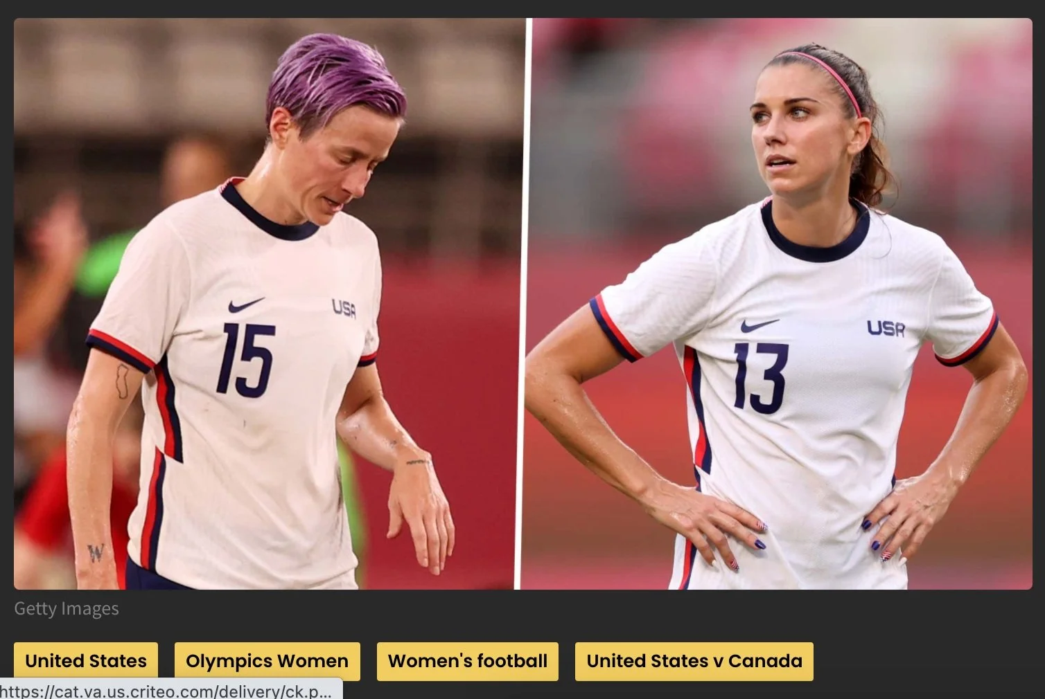Goal.com: Where did it all go wrong? Why the USWNT fell flat in their pursuit of Olympic gold.
