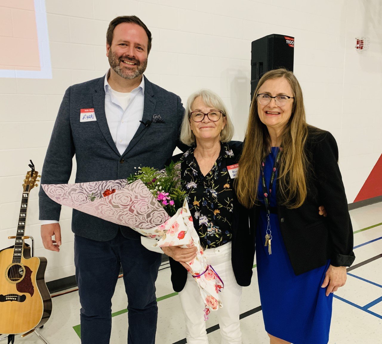 Retiring teacher recognized, new board members elected at spring membership meeting