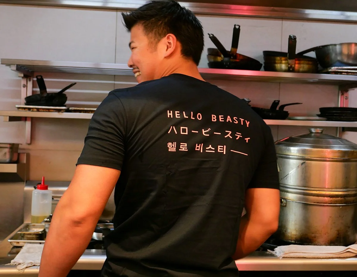 BEASTY LOGO TEE — UNISEX