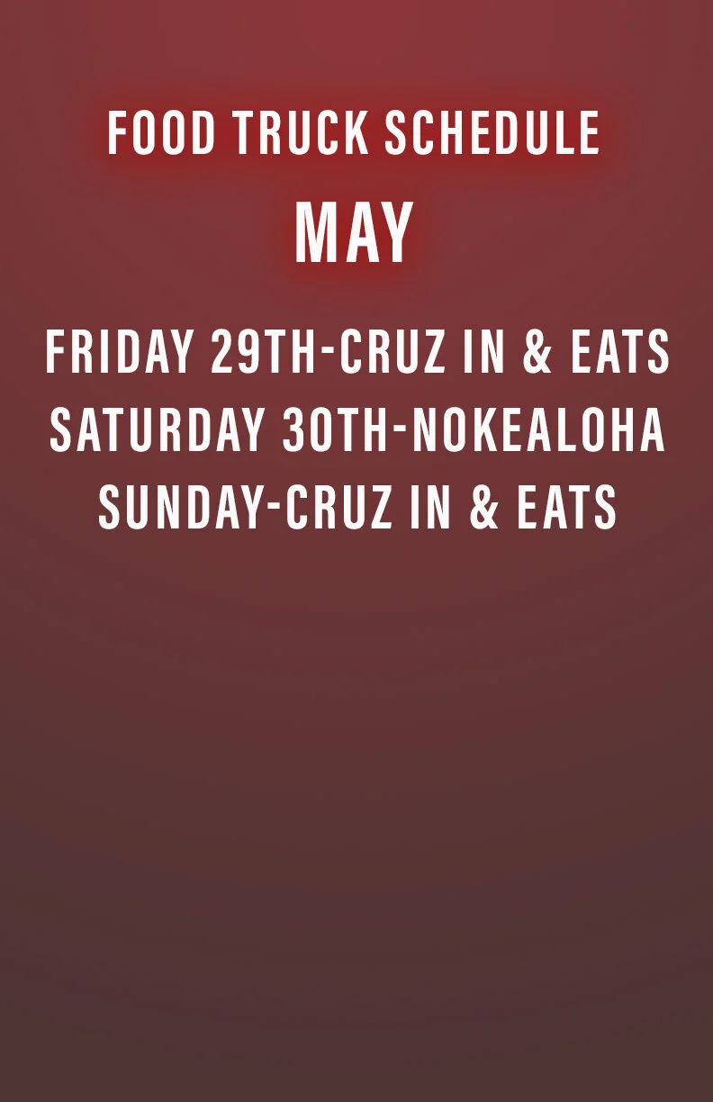 Food Truck Schedule May — LAUNCH PAD BREWERY