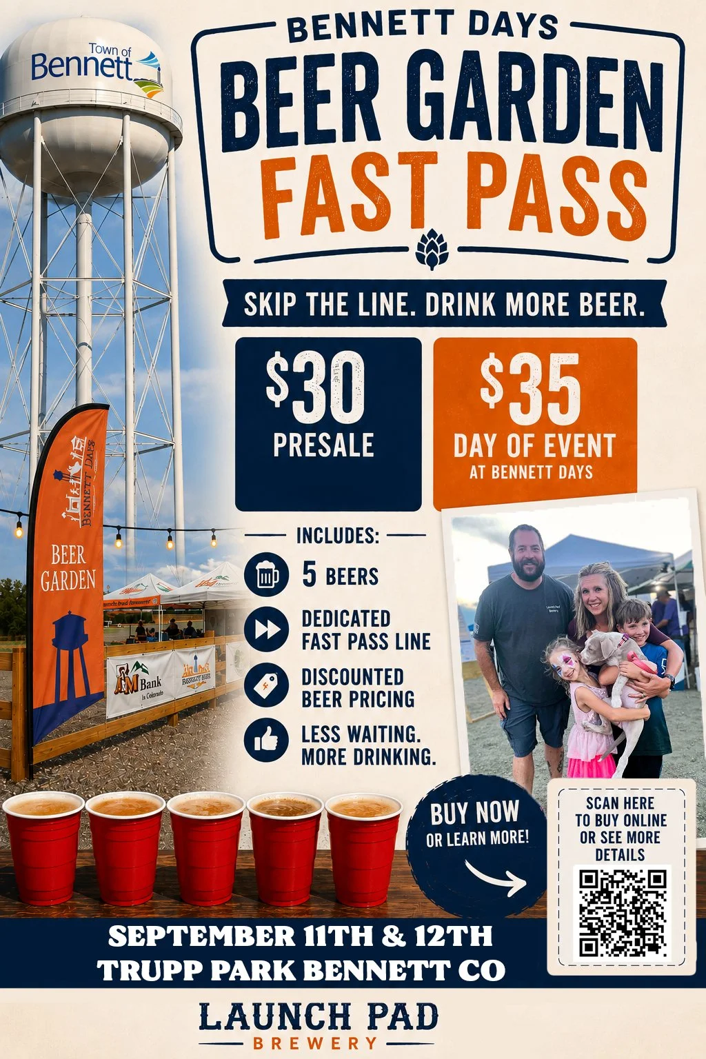 Bennett Days Fast Pass Wristband