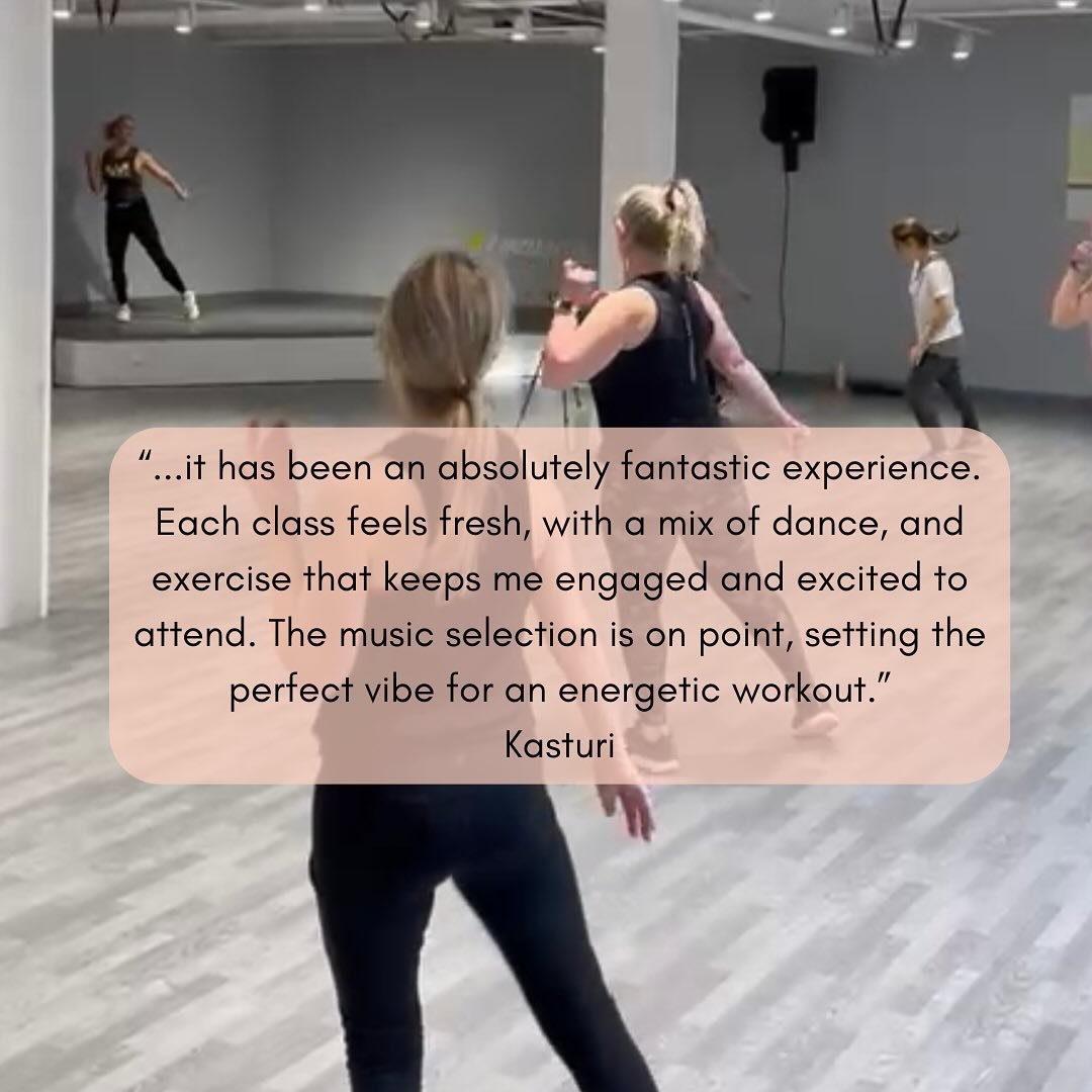 &ldquo;&hellip;It has been an absolutely fantastic experience. Each class feels fresh with a mix of dance and exercise that keeps me engaged and excited to attend. The music selection is on point, setting the perfect vibe for an energetic workout&rdq