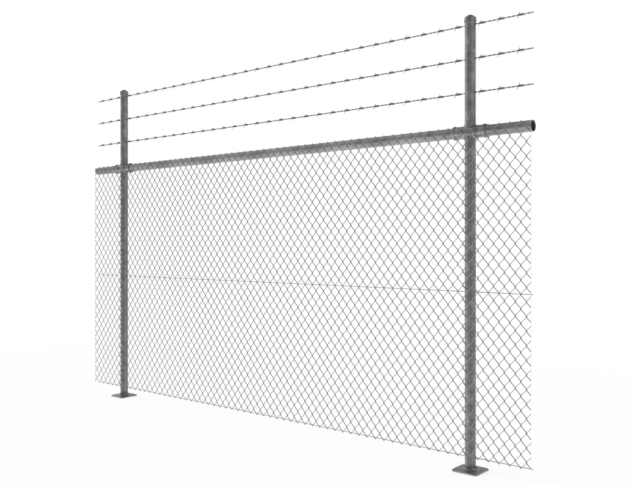 Pipe + Mesh Chainlink