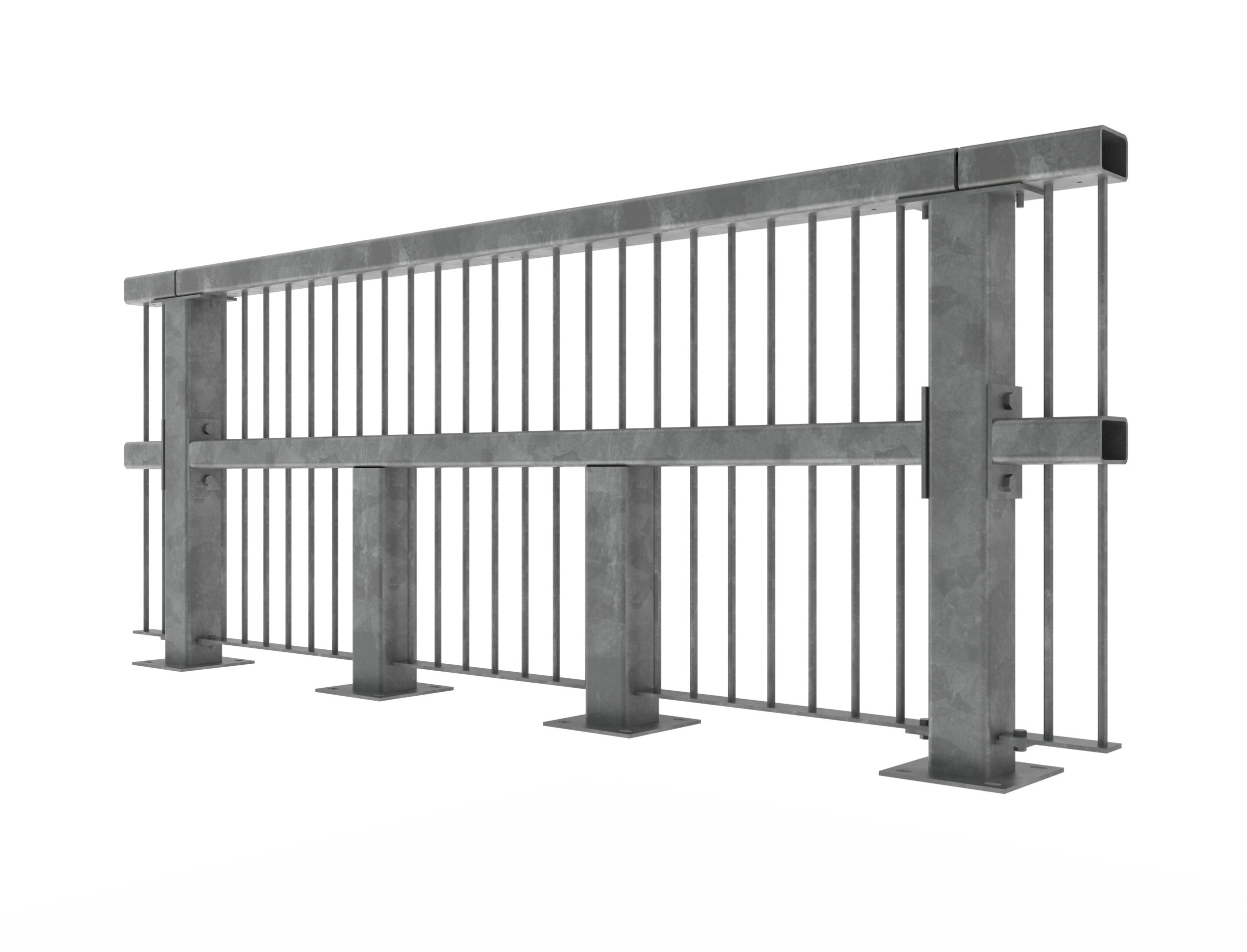 Motorway and bridge rails