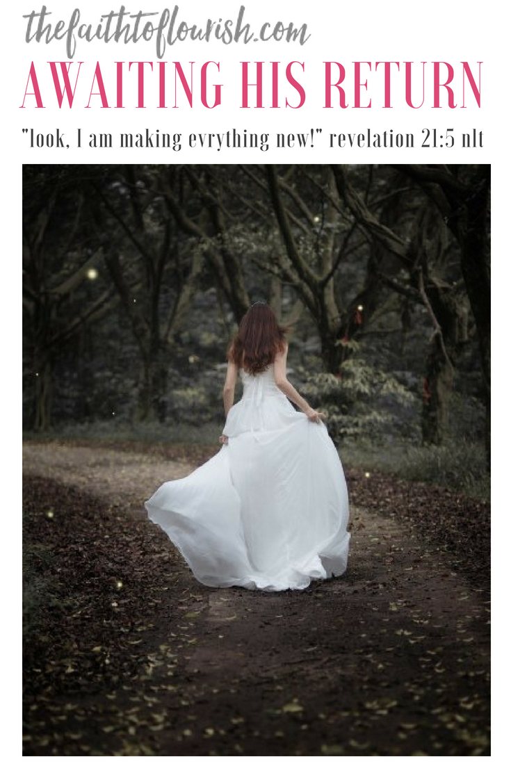 Awaiting His Return is a message of hope for all those who have loved ones who are struggling and may be alienated from them due to addiction, alcoholism,or life-controlling habits or choices. There is hope for your lost loved ones and children or spouses. Jesus is coming back soon. He offers hope and healing to all who ask and call on his name. In this message of hope, Dawn R. Ward on her blog, The Faith to Flourish, remind the reader to never give up. Click here to read more or pin this post for later.