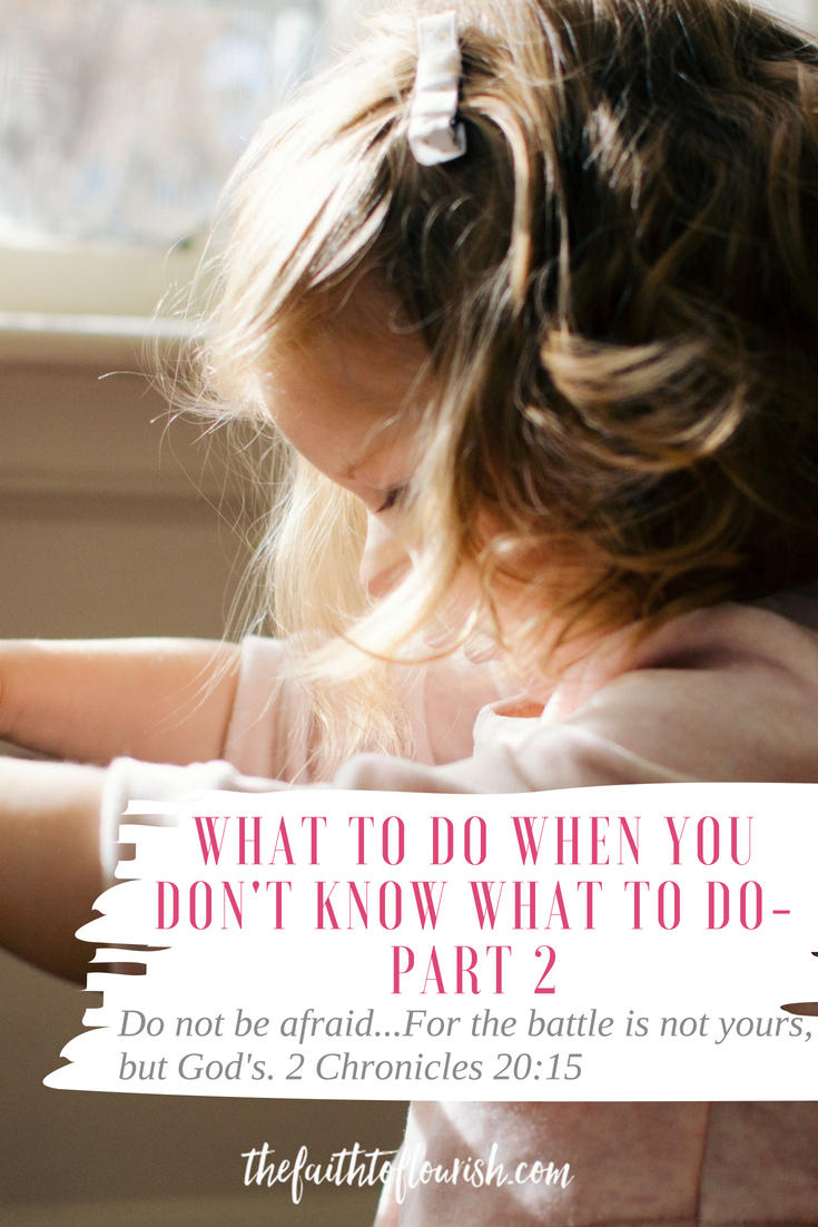 What to do when you don’t know what to do - part 2 of 3, trust God. learning to seek and trust god when we are in a crisis is something that takes practice. it is easy to think we can learn to trust God, but when we are in a state of panic is not the time to try and learn. trials come in all forms, sickness, death, mental and emotional illness, depression, anxiety, financial, addiction, alcoholism, loved ones suffering or going wayward and living recklessly. all these situations need faith to fight and endure. we need to hear from god and learn to wait on him and praise him no matter how bad the situation may seem. this lesson from 2 Chronicles will instruct and inspire you to praise god in your trials and trust him to protect and save you in your battles.