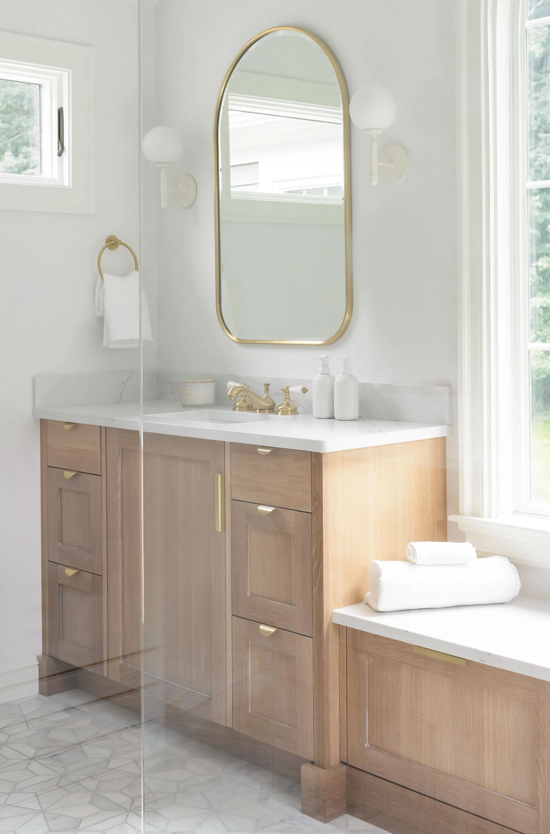 Dover Bathroom Renovation Boston | Desiree Burns Interiors