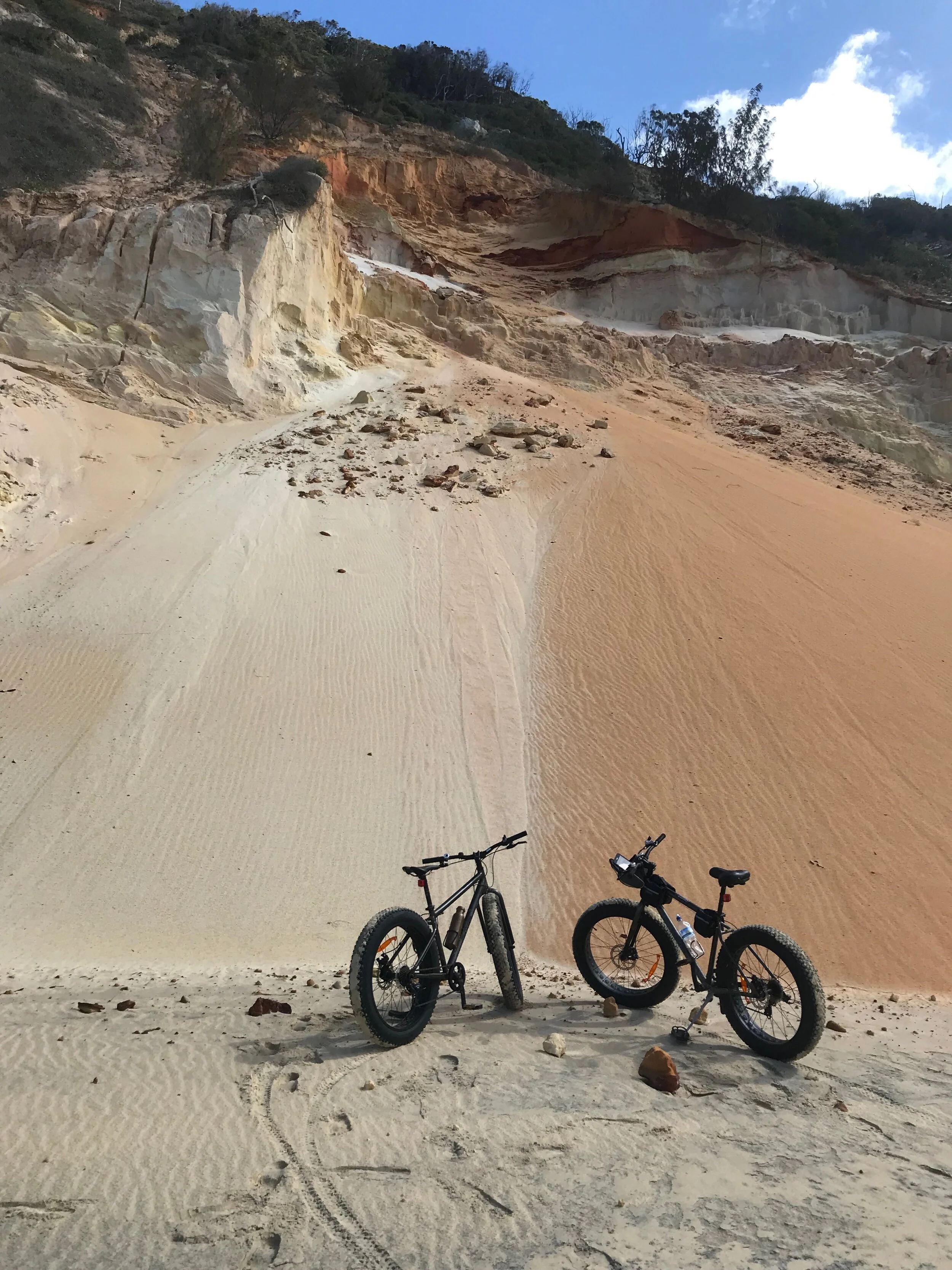 Coloured Sands of Rainbow Beach