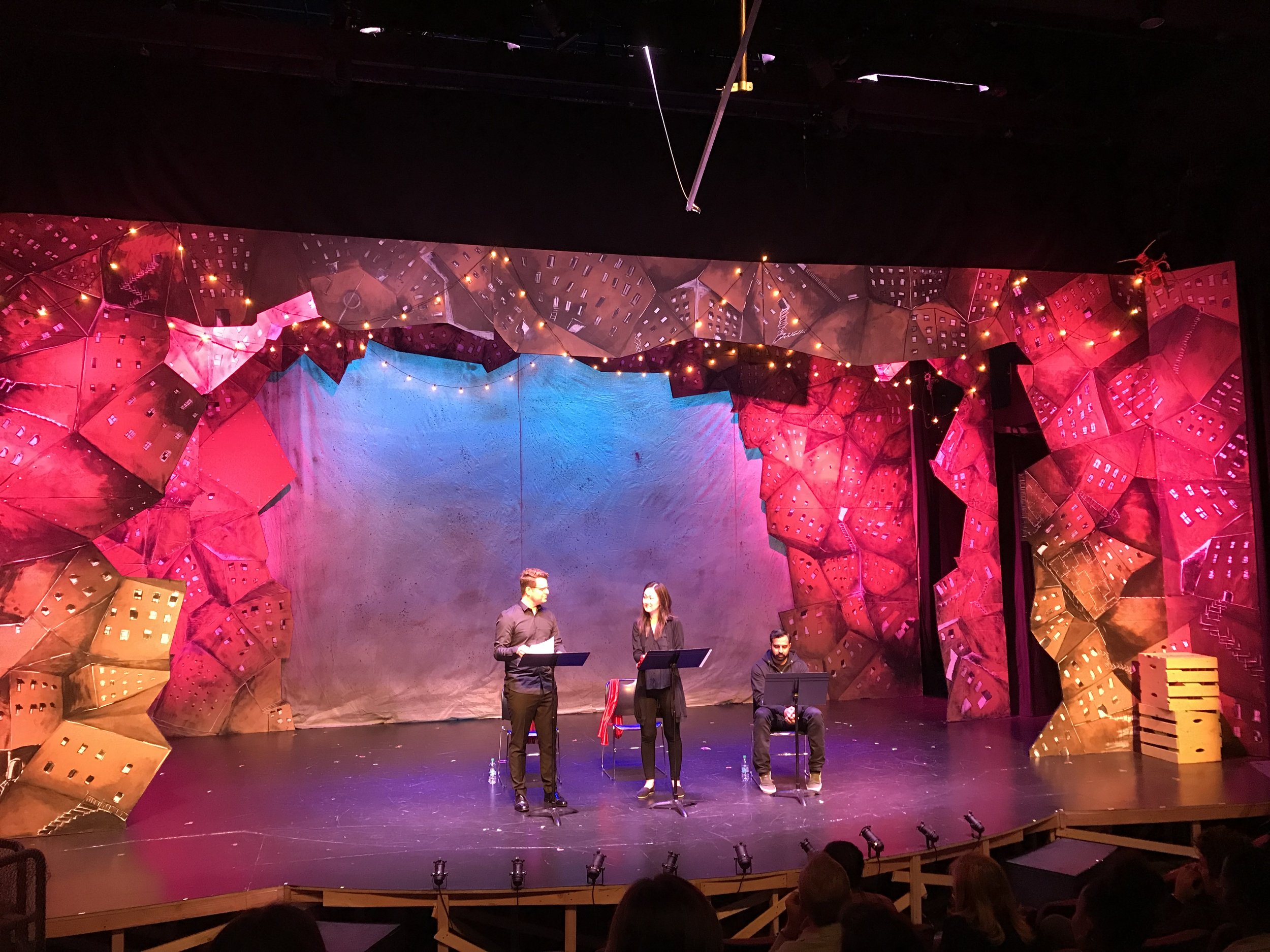 Reading of Basic Crustaceans at the Garry Marshall Theatre