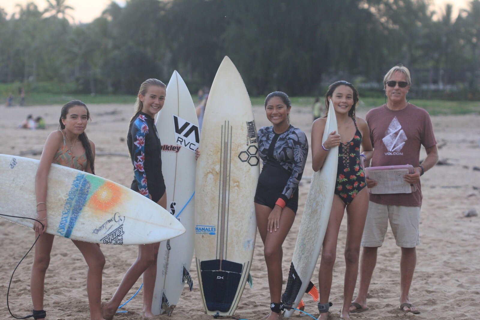 Hanalei Surf Company Girls Team