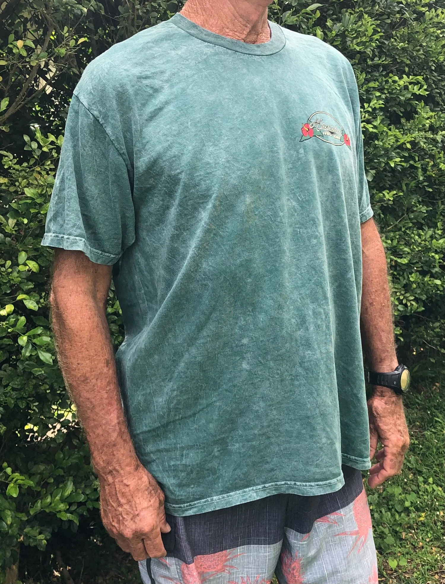 Three Boards Classic Logo Tee -Emerald — Hanalei Surf Co.
