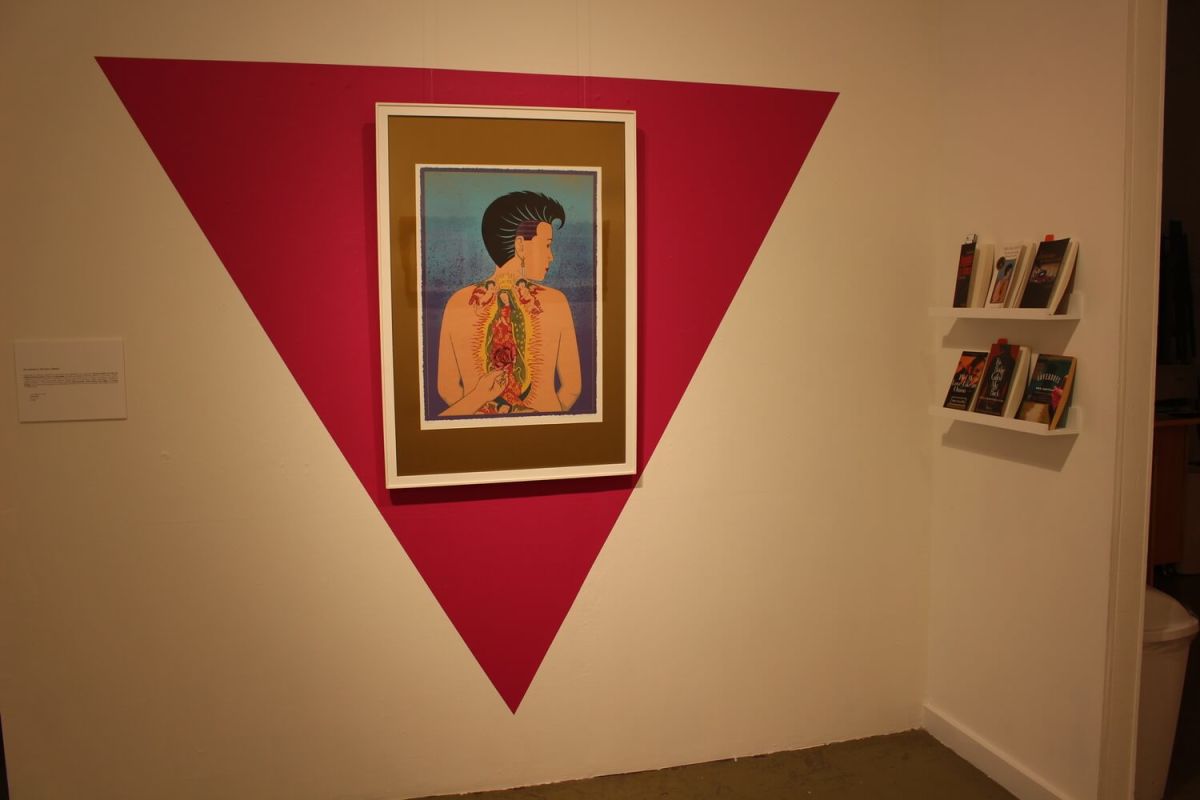 Ester Hernandez, La Ofrenda II , screenprint, 1990 (All images courtesy Galería de la Raza)