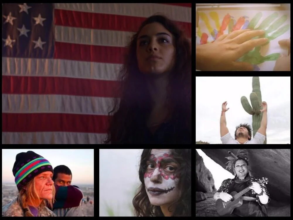 Clockwise from left: Overland, Memory Box, Undocumented Freedom, The Appleseed Project, La Catrina, Child of the Desert