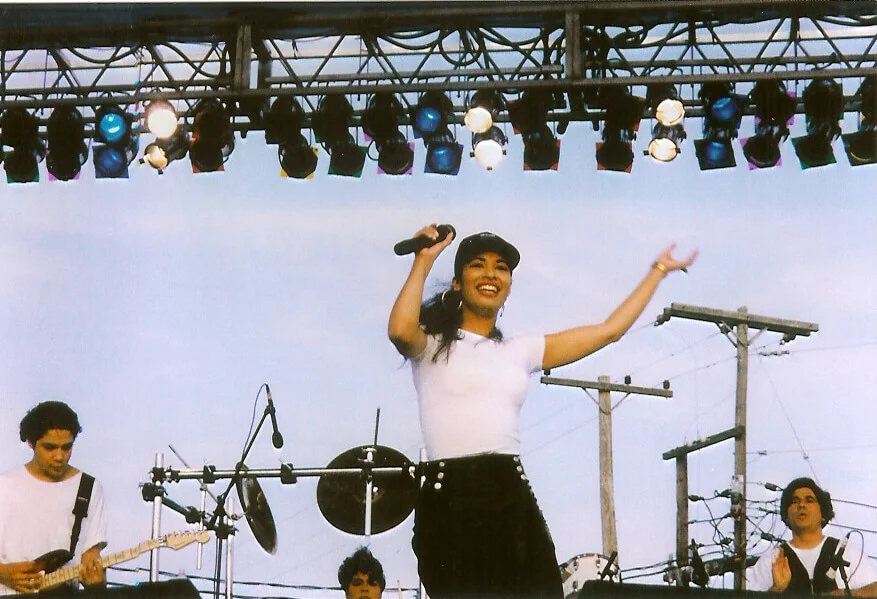 Selena in concert in McAllen, Texas