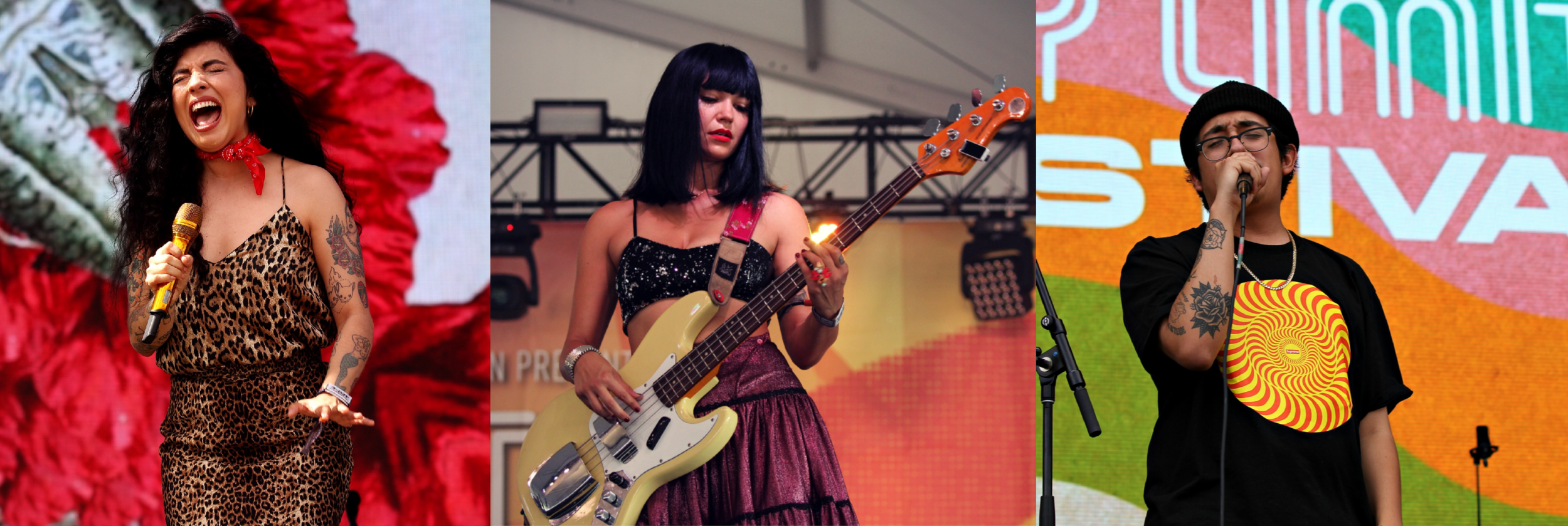 Mon Laferte, Laura Lee of Khruangbin and Cuco at Austin City Limits 2018