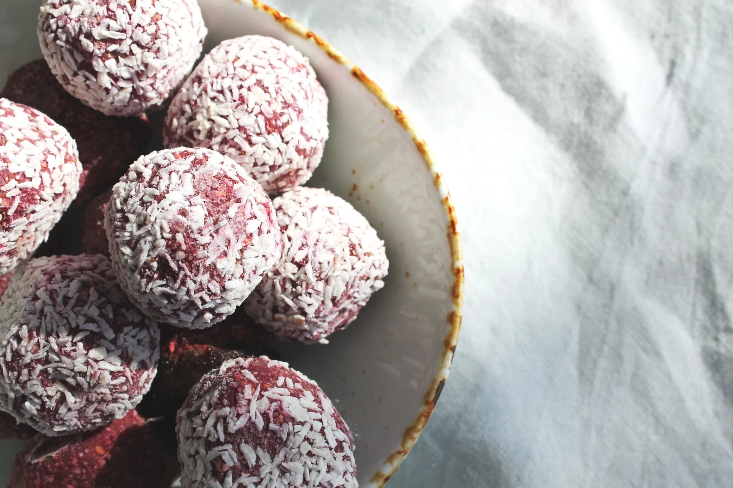 Raspberry Bliss Balls