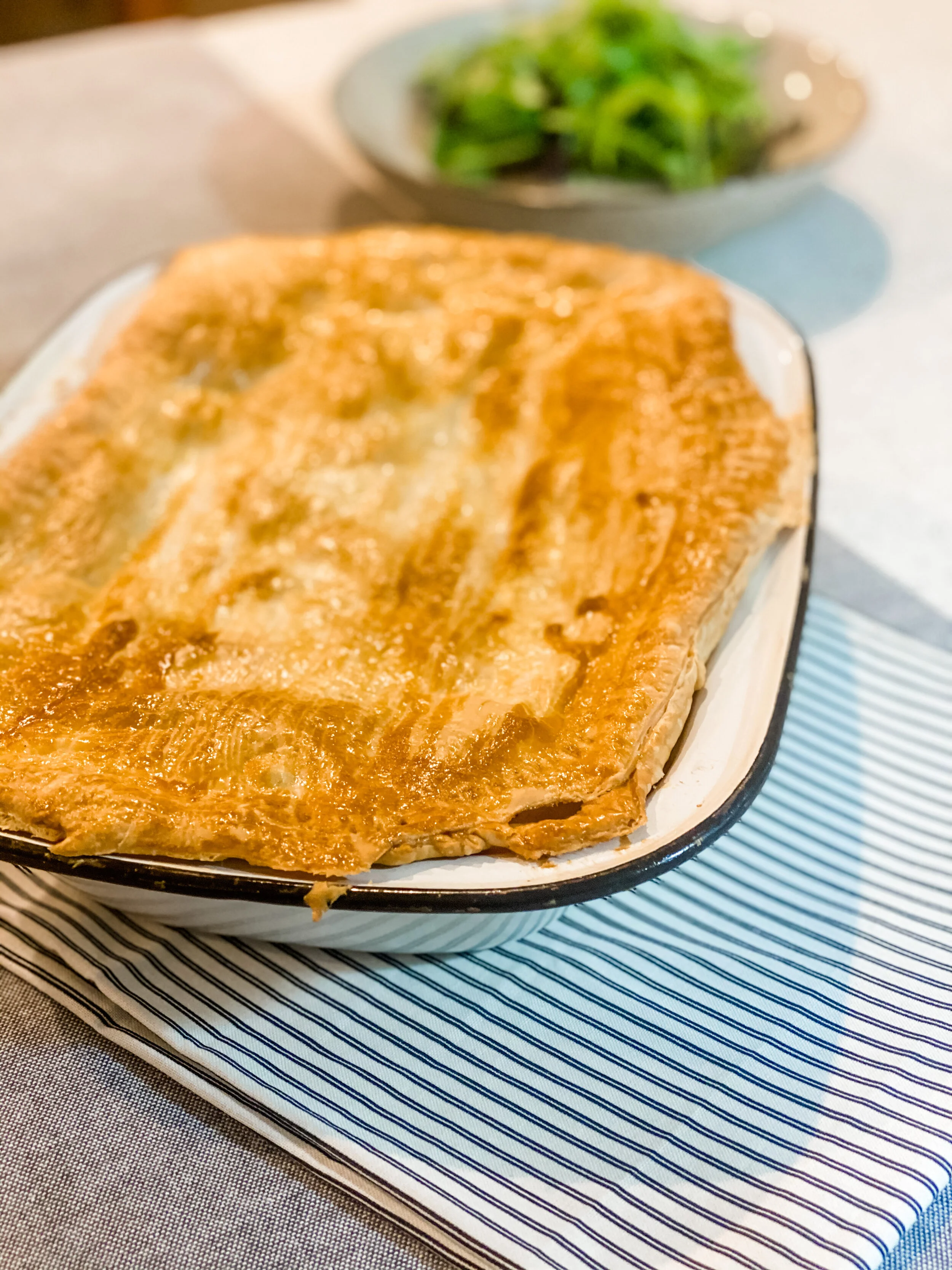 Chicken, Leek &amp; Mushroom Pie