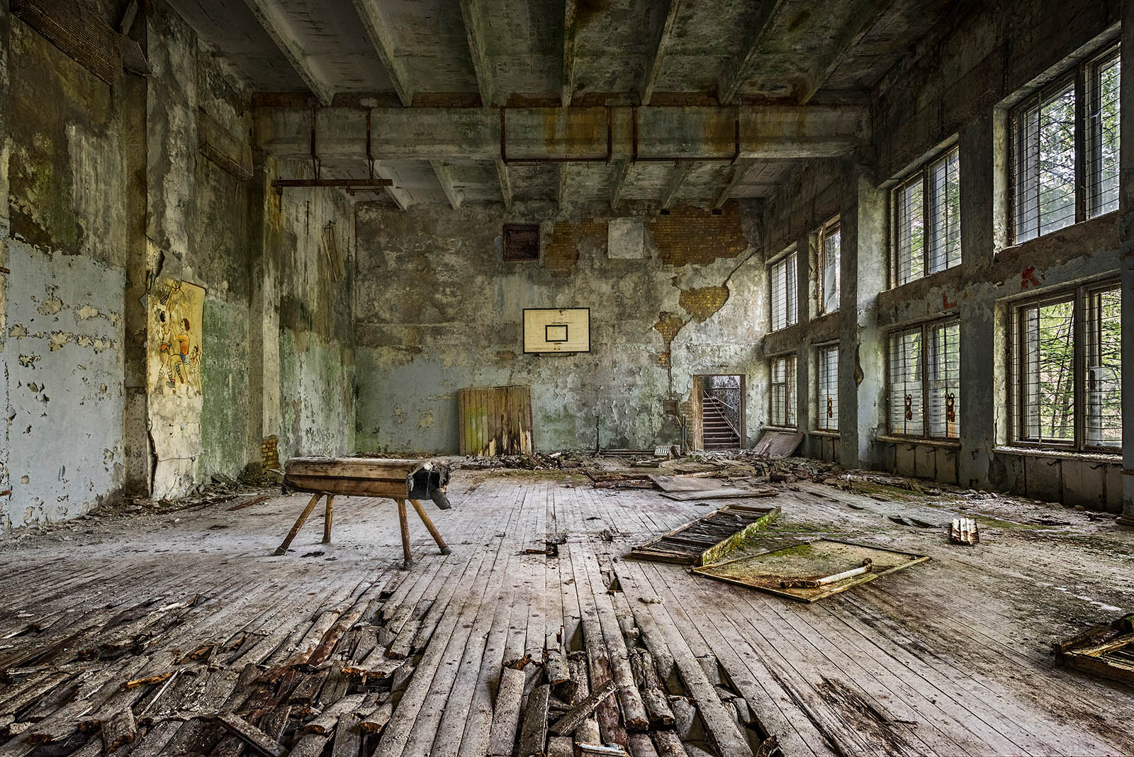 Gymnasium Pripyat Chernobyl