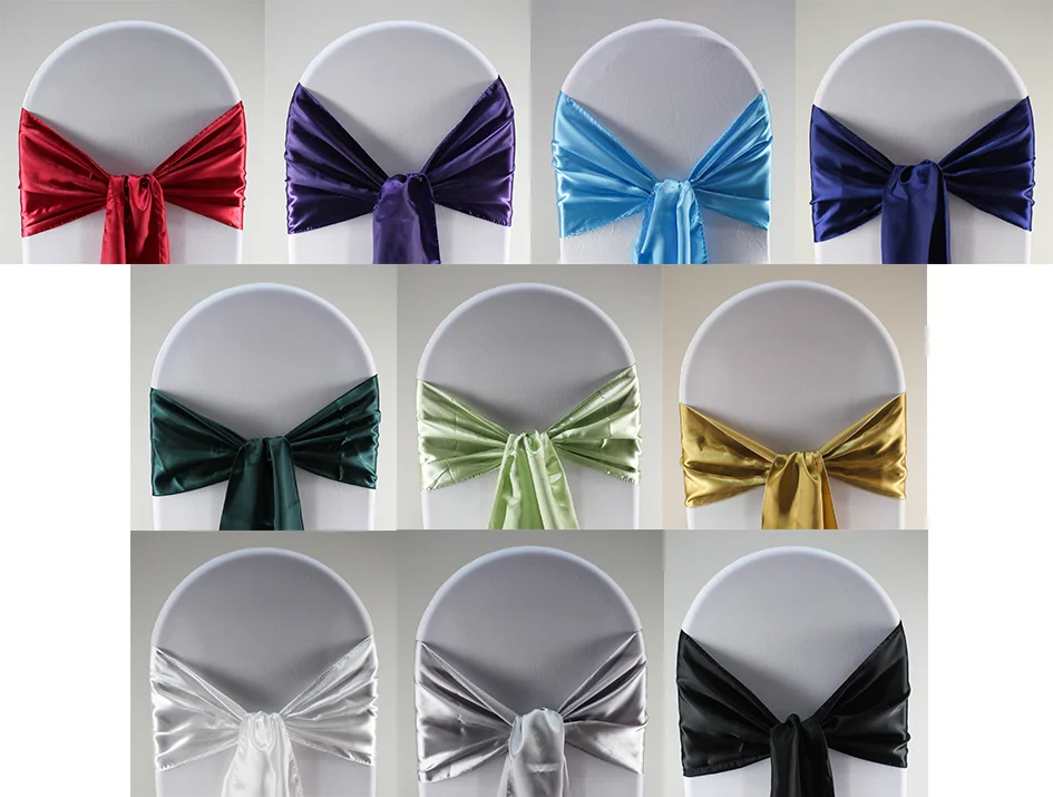 Satin Chair Sash