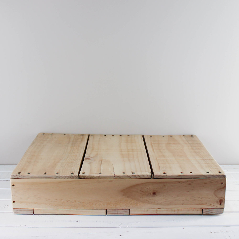 Wooden Box Cake Stand Got It Covered, Wooden Box Wedding Cake Stand