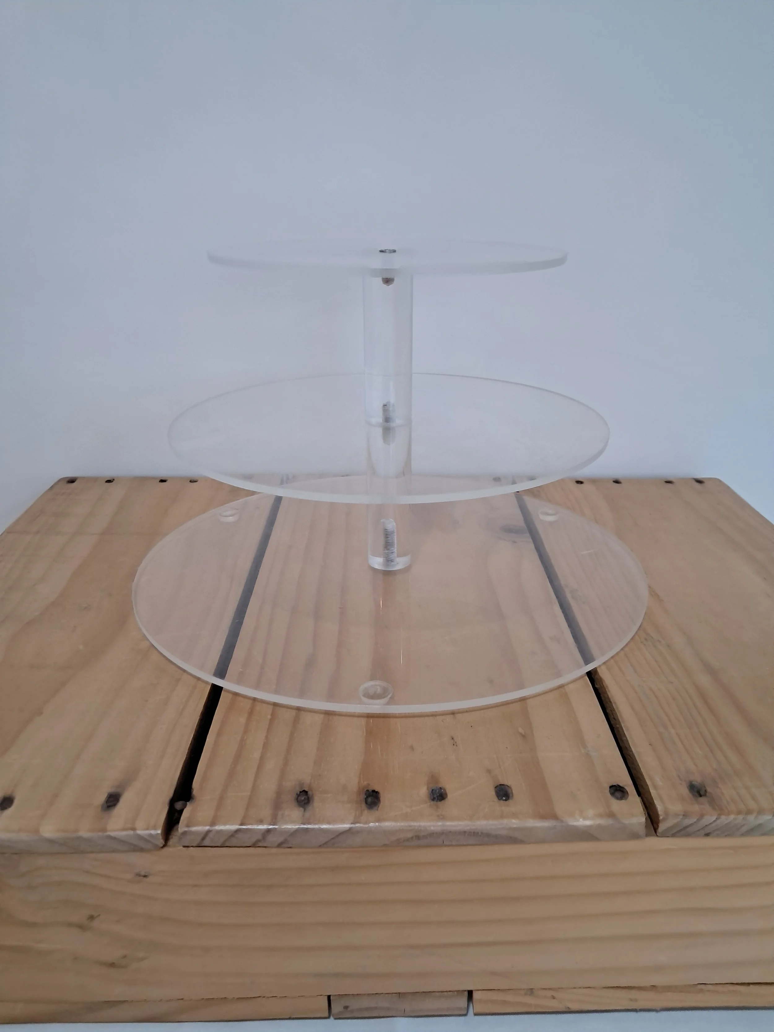 Cupcake Stand Clear 3 Tier