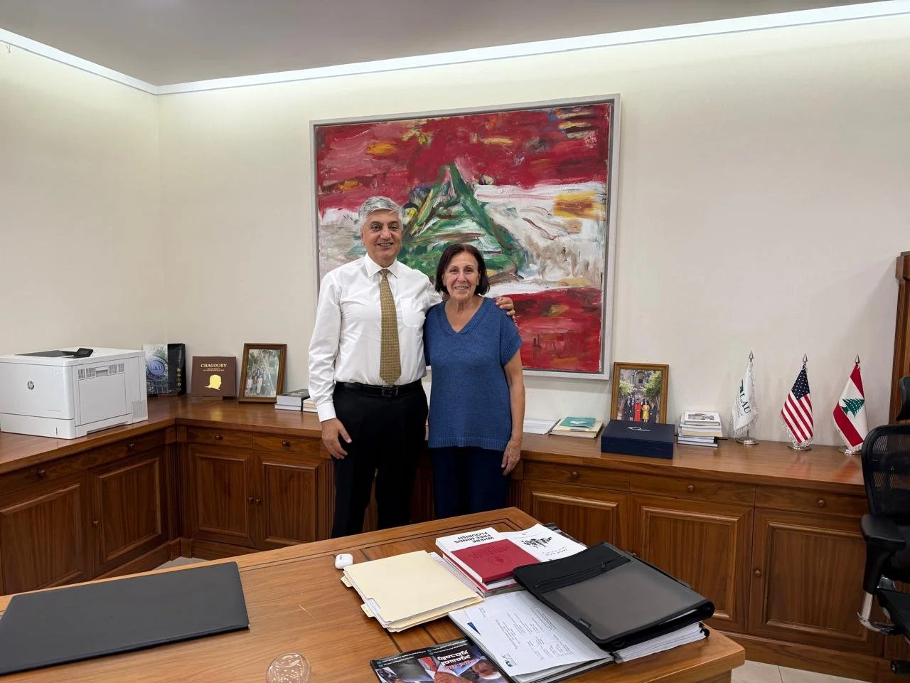 On August 21, MMKN&rsquo;s Founder and Chairperson, Ms. Ghada Feghali, met with LAU  President Dr. Chaouki Abdallah @lebamericanuni  to discuss MMKN&rsquo;s Education Program and ongoing initiatives.

Ms. Feghali expressed her gratitude for LAU&rsquo