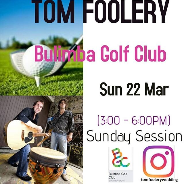 @bulimbagolfclub do Sunday Sessions like no other.  Make it your Sunday hangout!