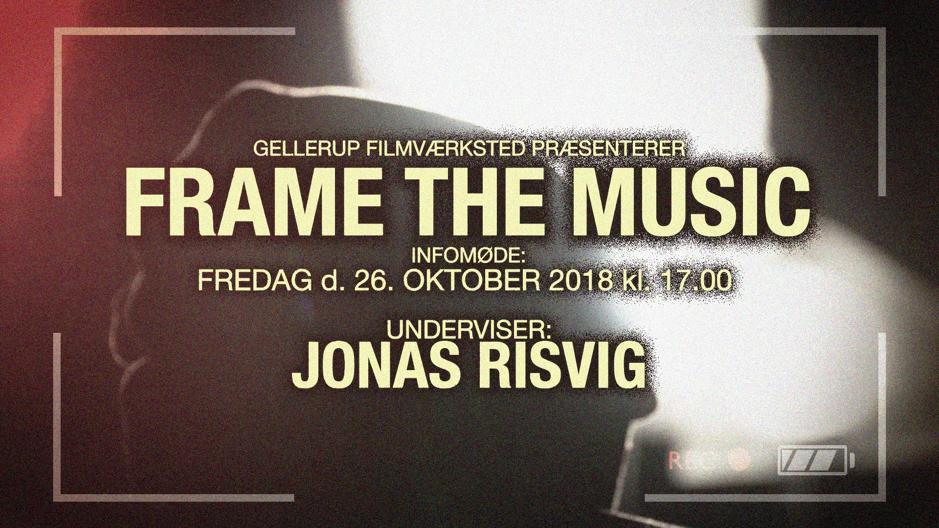 Infomøde - Lav musikvideoer