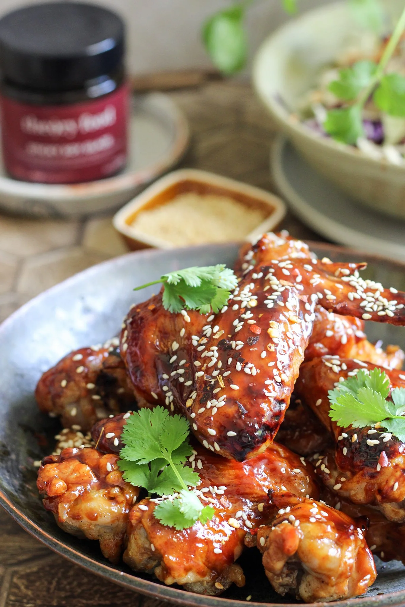 Sticky Soy Glazed Chicken wings