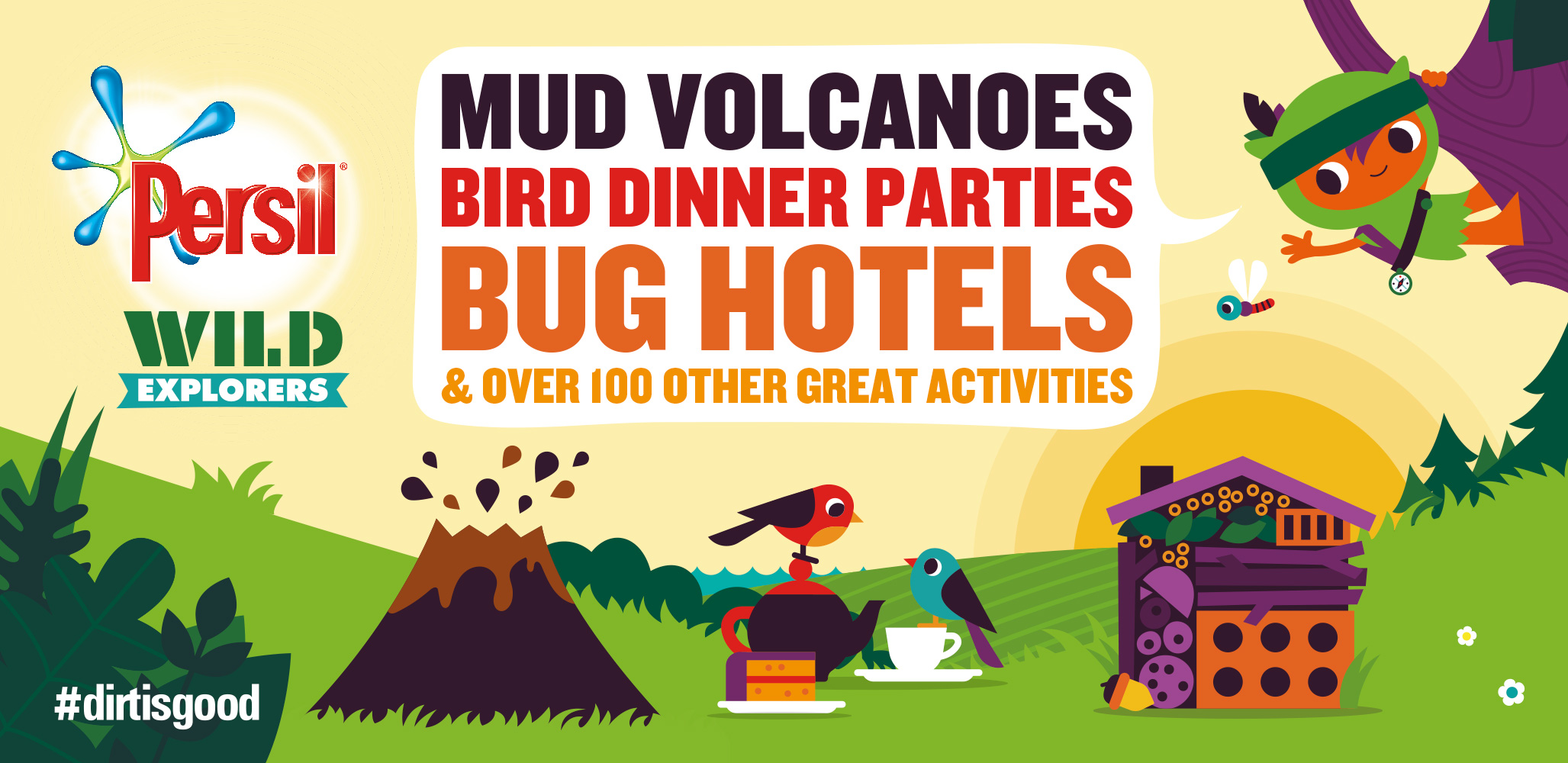 PERSIL WILD EXPLORERS - Social/Digital Banner