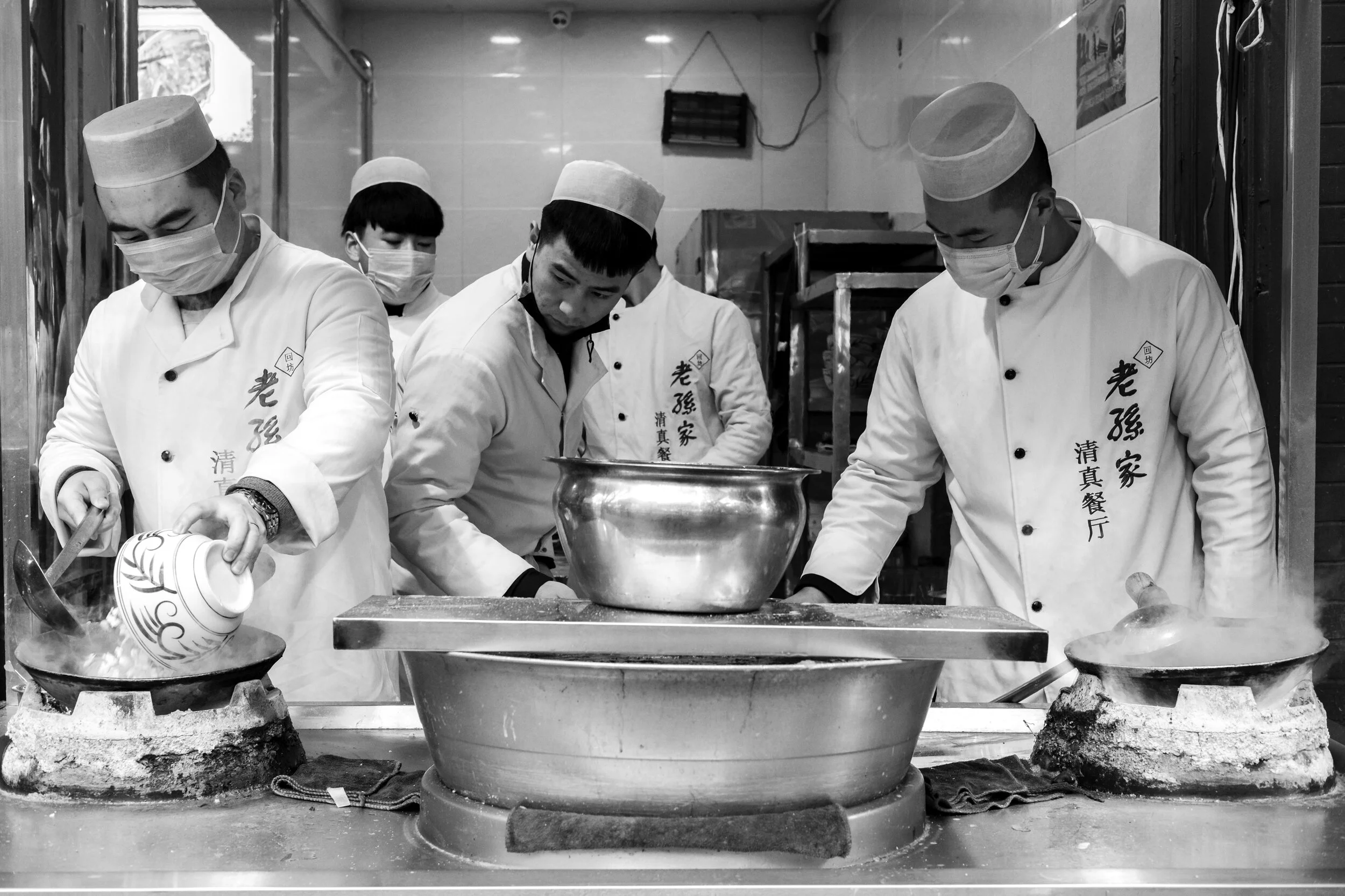 Chefs prepare Beef and Lamb Stew - Xi’an, 2020