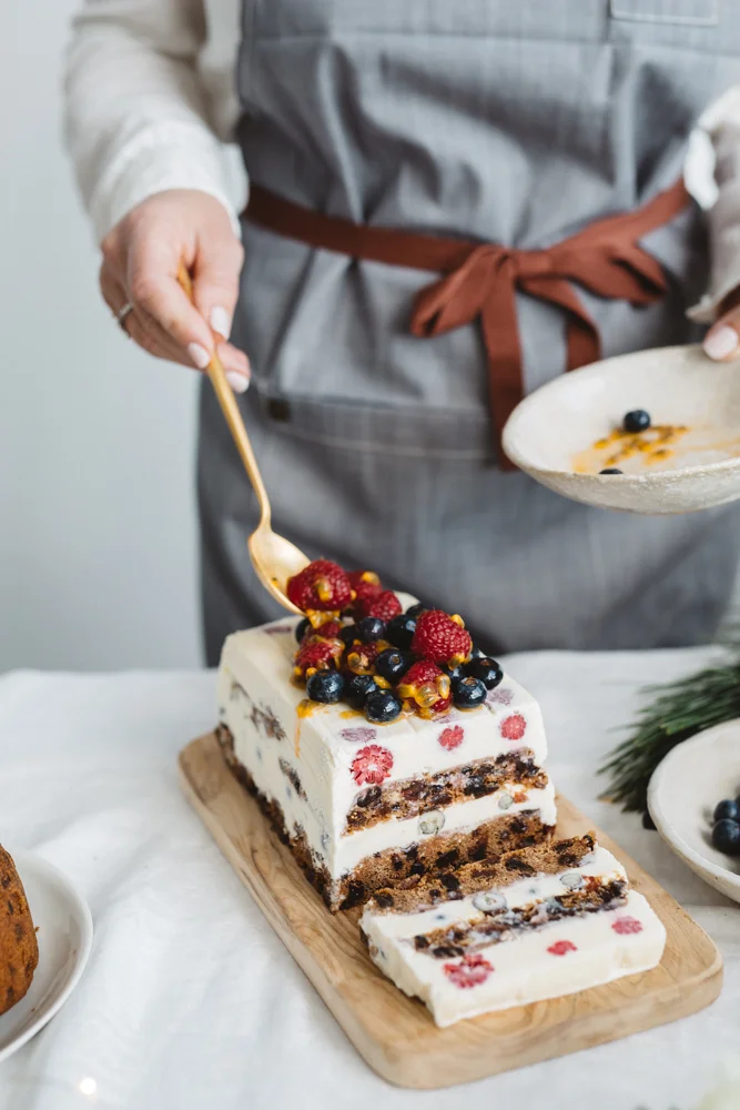 Christmas Ice-Cream Pudding
