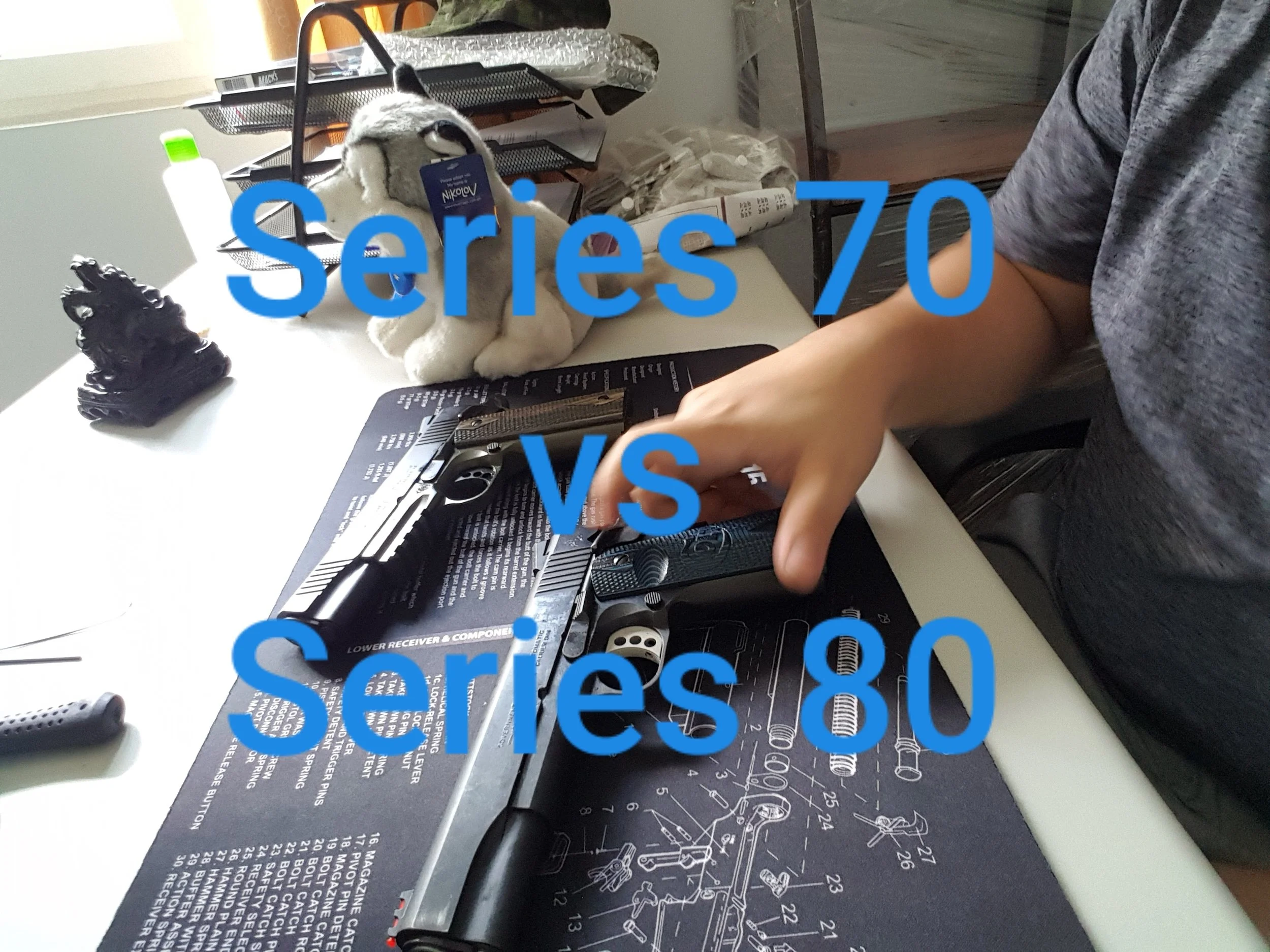 Colt Pistol Series 70 vs Series 80