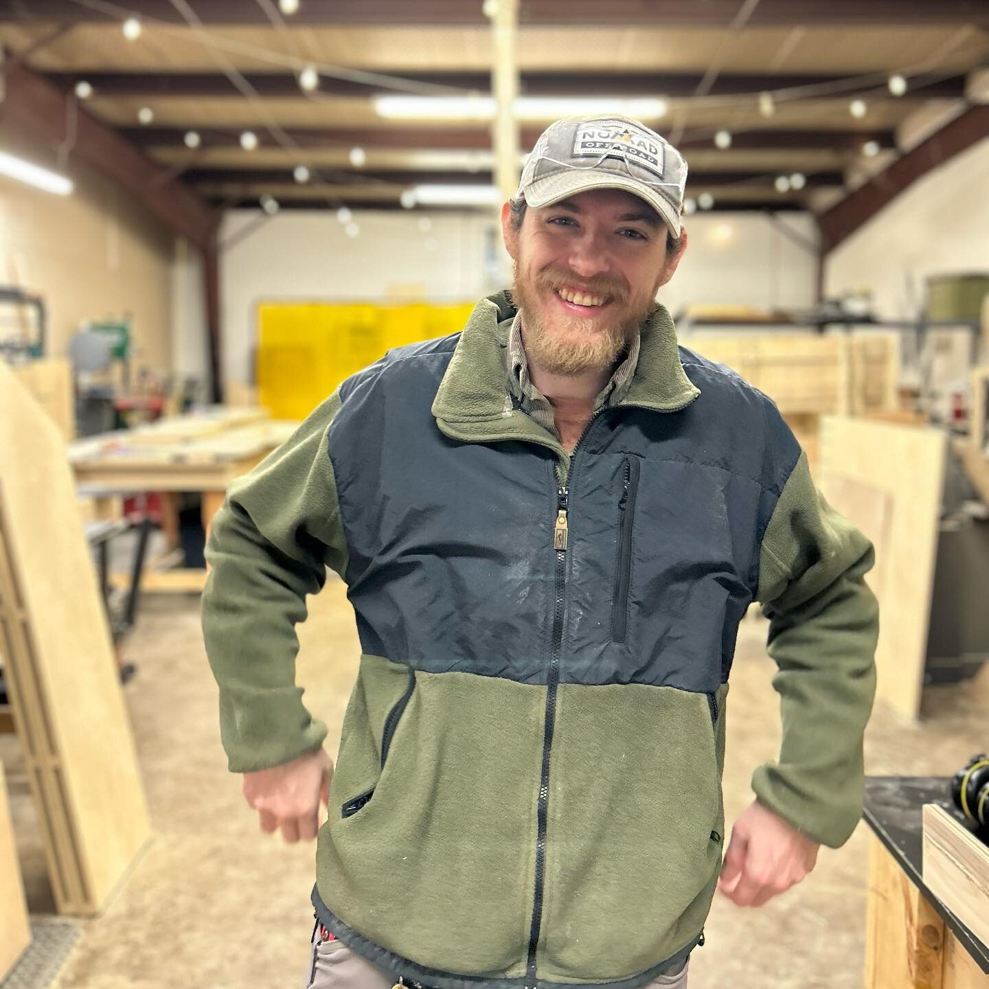 Guys!!! I would love to introduce y&rsquo;all to Paul Le Blanc! He is our newest hire and  we&rsquo;re very excited to have him here in the studio with us. Amanda @sawdustwoman brought him to me and has worked with him in the past so he had a great r