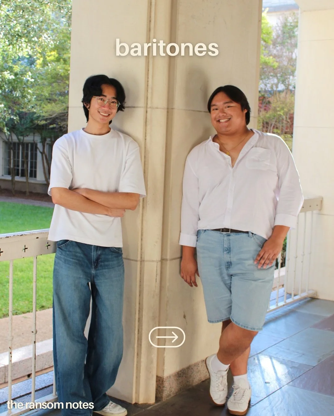 say hello to our 2526 baritones !! ♫