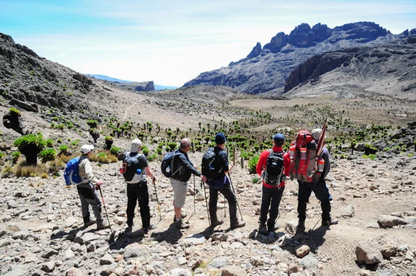 Our Hike up Mt Kenya