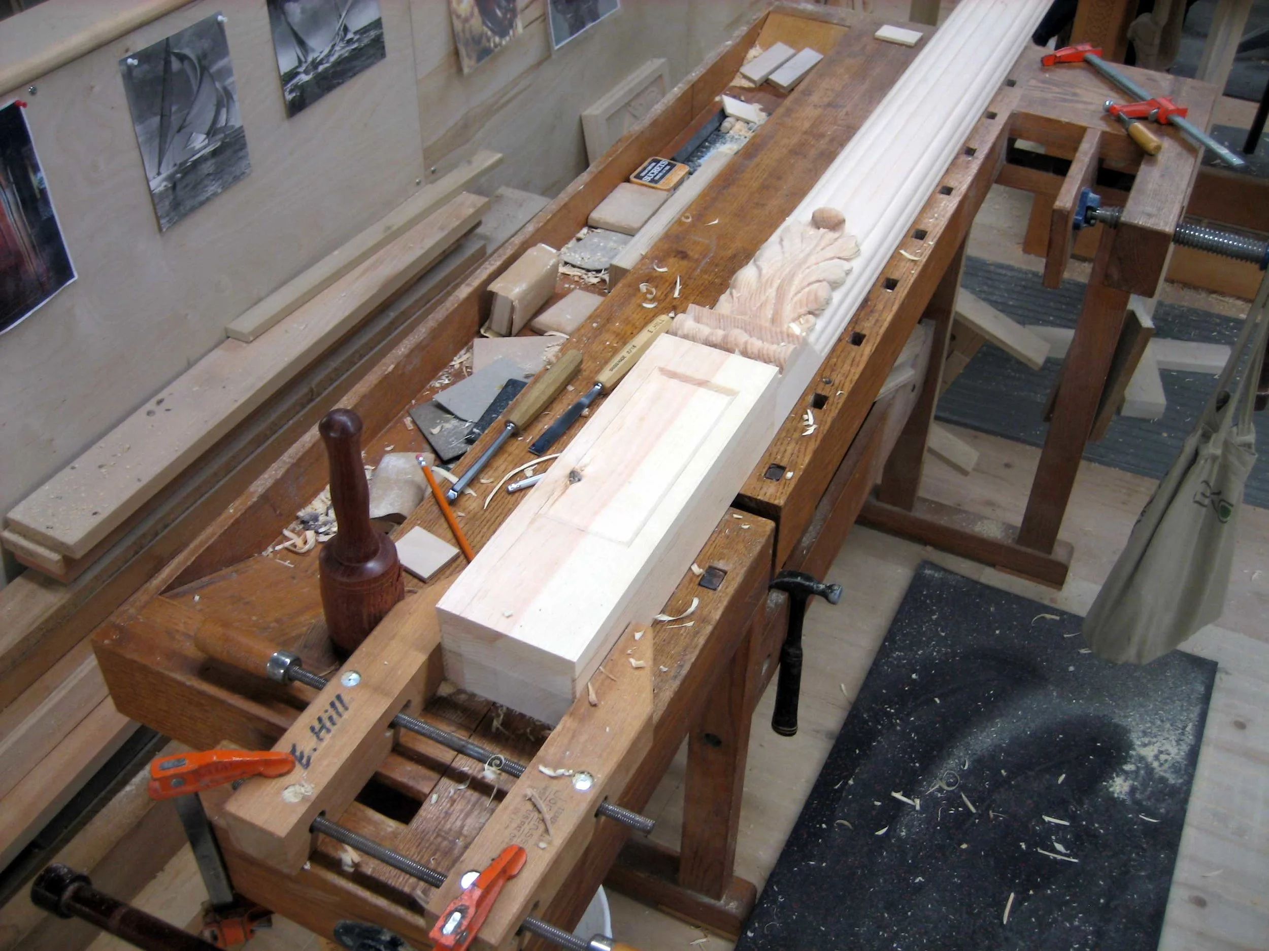 05 – Blocks were added to the bottom of the column.