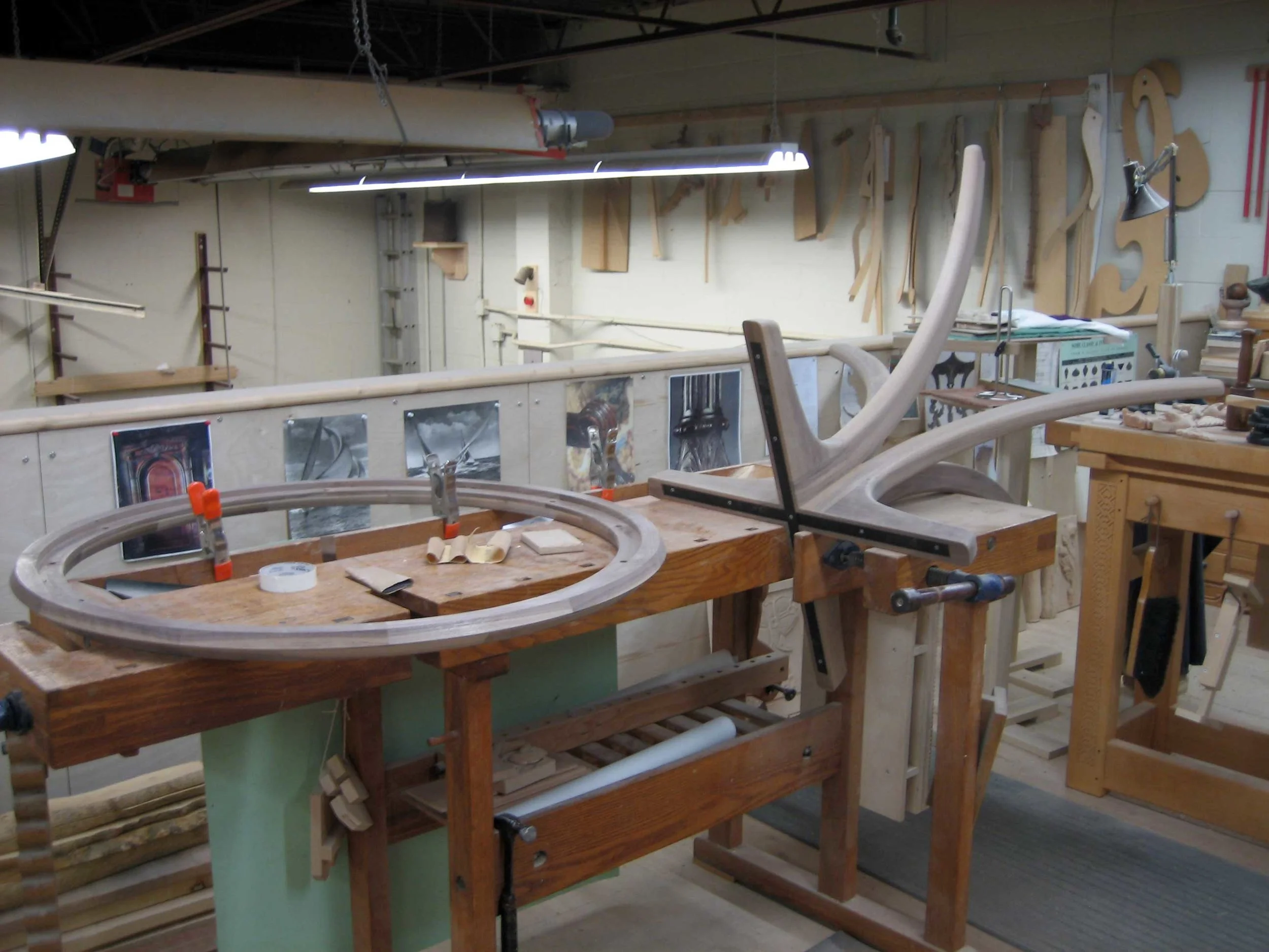 17 – A final sanding before assembly.