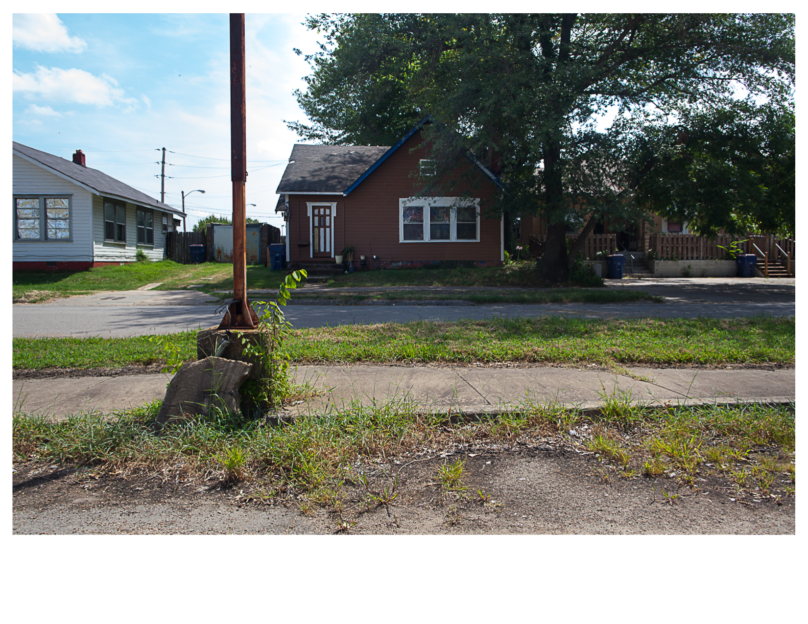 North 21st Street, as Seen from the "Beear Garden" Parking Lot, Fort Smith, AR