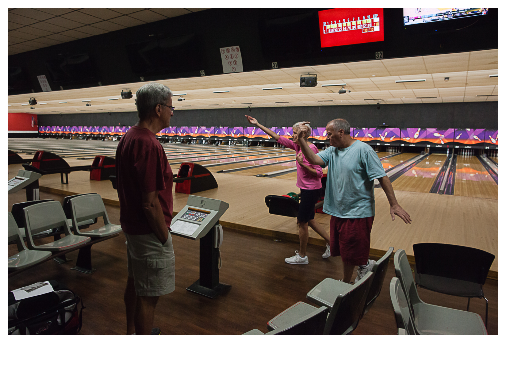 Bowling Lesson with PBA Pro John Hoppe, AMF Lanes Venice, FL