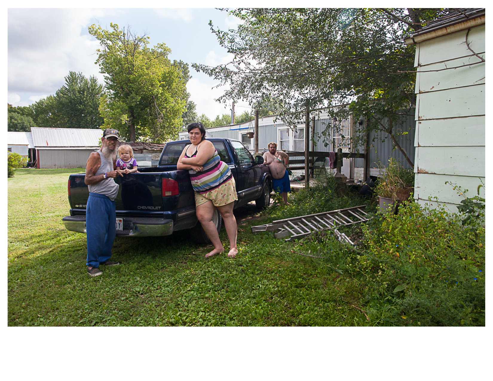 David, Alice, Cheyenne and Jorden, Alma, IL